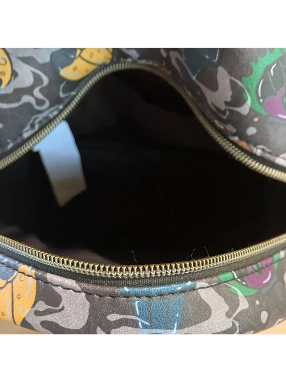 Disney x Loungefly Womens Villains Icons Apples Smoke Mini Backpack Black FA NWT
